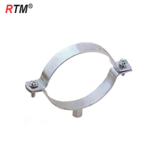 B17 M8+10 pipe clamp stainless steel Welding type wall mount pipe clamp